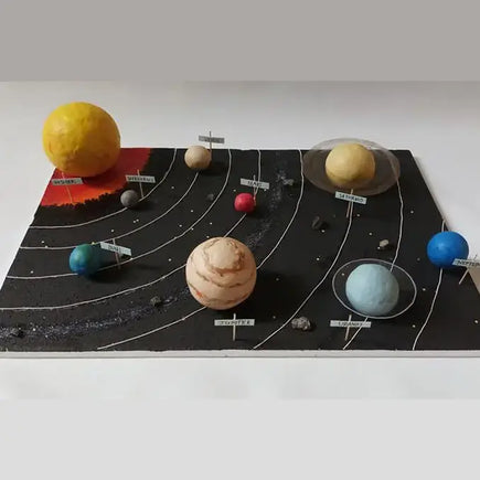 Comment construire une maquette du système solaire de façon ludique et facile avec du polystyrène ?