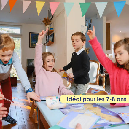 Comment organiser une chasse au trésor pour un anniversaire 7-8 ans ?