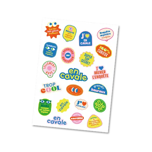 Planche de Stickers