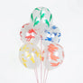 5 Ballons de baudruche oiseaux tropicaux