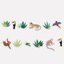 Guirlande anniversaire tropicale