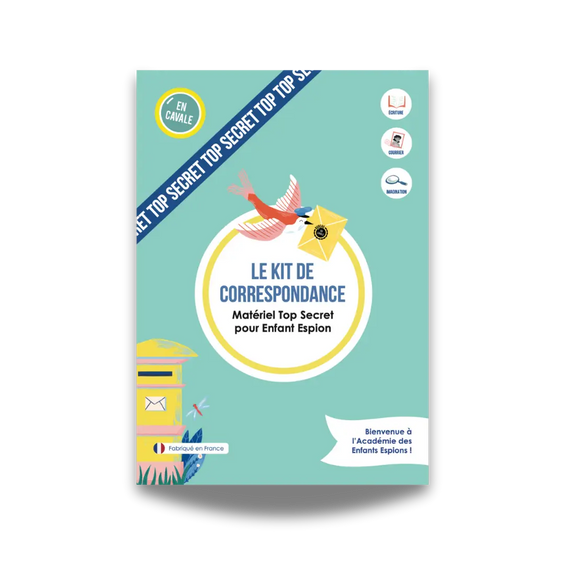 Kit de correspondance de l'Académie des Enfants Espions